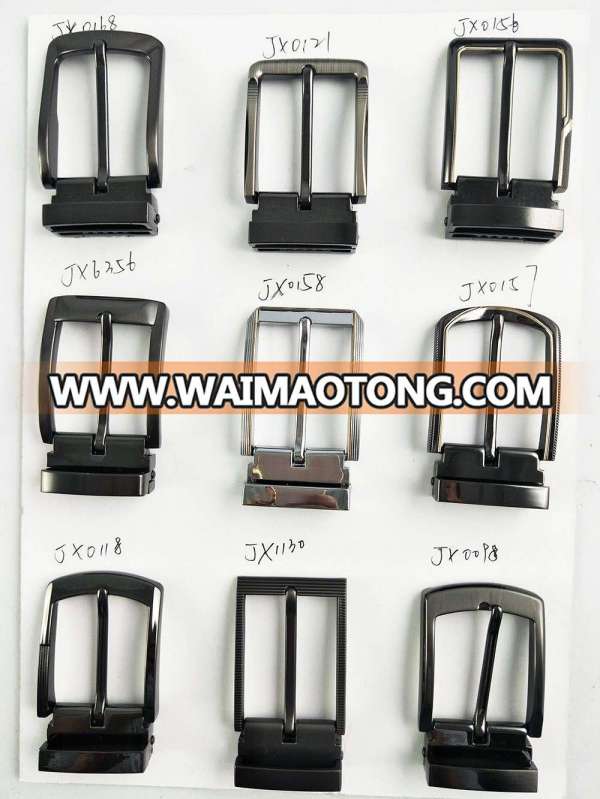 Fashion Zinc Alloy Men′s Reversible Buckle with Clip (HSMB007~012)