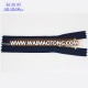 #4 Y teeth brass metal zipper for jeans zip