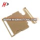 Strong Shiny Gold Metal 50Mm Interlocking Quick Release Buckle Clip For Belt