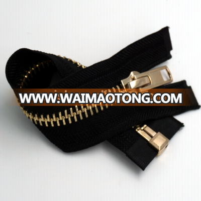 DIFFERENT FINISHING UMZ #10 BIG METAL ZIPPER FOR LEATHER JACKET