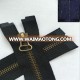 Zhenbo Custom High Quality 5# Open End Jacket Metal Zipper